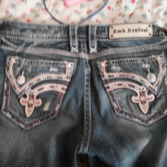 Rock revival Alexia Capri jeans - Picture 2 of 6